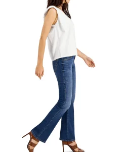 Women's Strong-Shoulder V-Neck T-Shirt