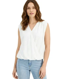 Women's Surplice V-Neck Top