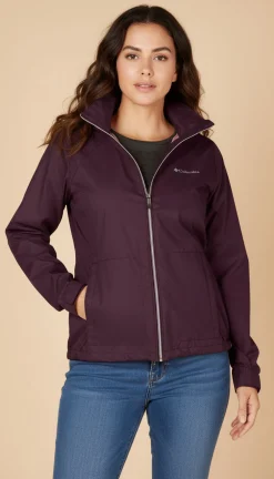 Women's Switchback Waterproof Packable Rain Jacket