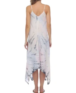 Women's Tie-Dye Maxi Cover-Up Dress