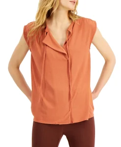Women's Tie-Neck Top
