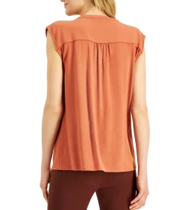 Women's Tie-Neck Top