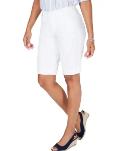 Women's Tummy Control Chino Shorts