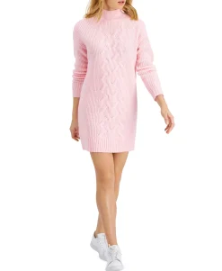 Women's Turtleneck Sweater Dress