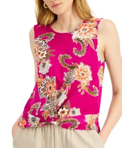 Women's Twist-Front Tank Top