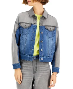 Women's Two-Tone Denim Jacket