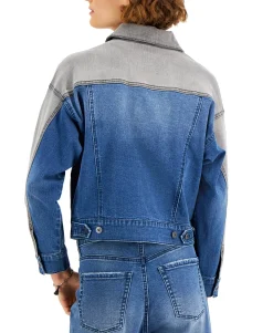 Women's Two-Tone Denim Jacket