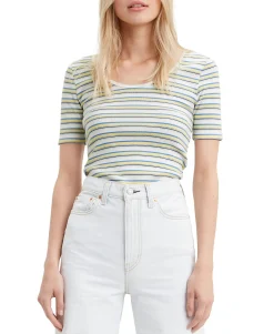 Women's Venice Striped Stretch T-Shirt