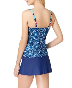 Women's Viva La Frida Printed Tankini Top