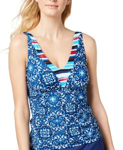 Women's Viva La Frida Printed Tankini Top