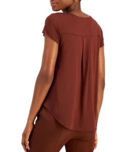 Women's V-Neck Knit T-Shirt