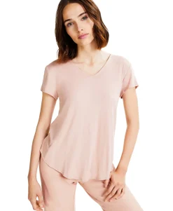 Women's V-Neck Knit T-Shirt