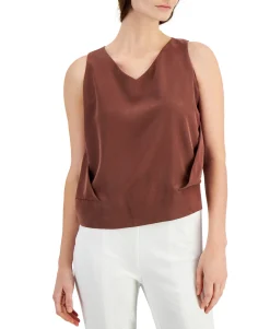 Women's V-Neck Sleeveless Top