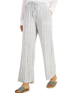 Women's Wide-Leg Gauze Pants
