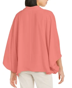 Women's Wide-Sleeve Surplice Blouse